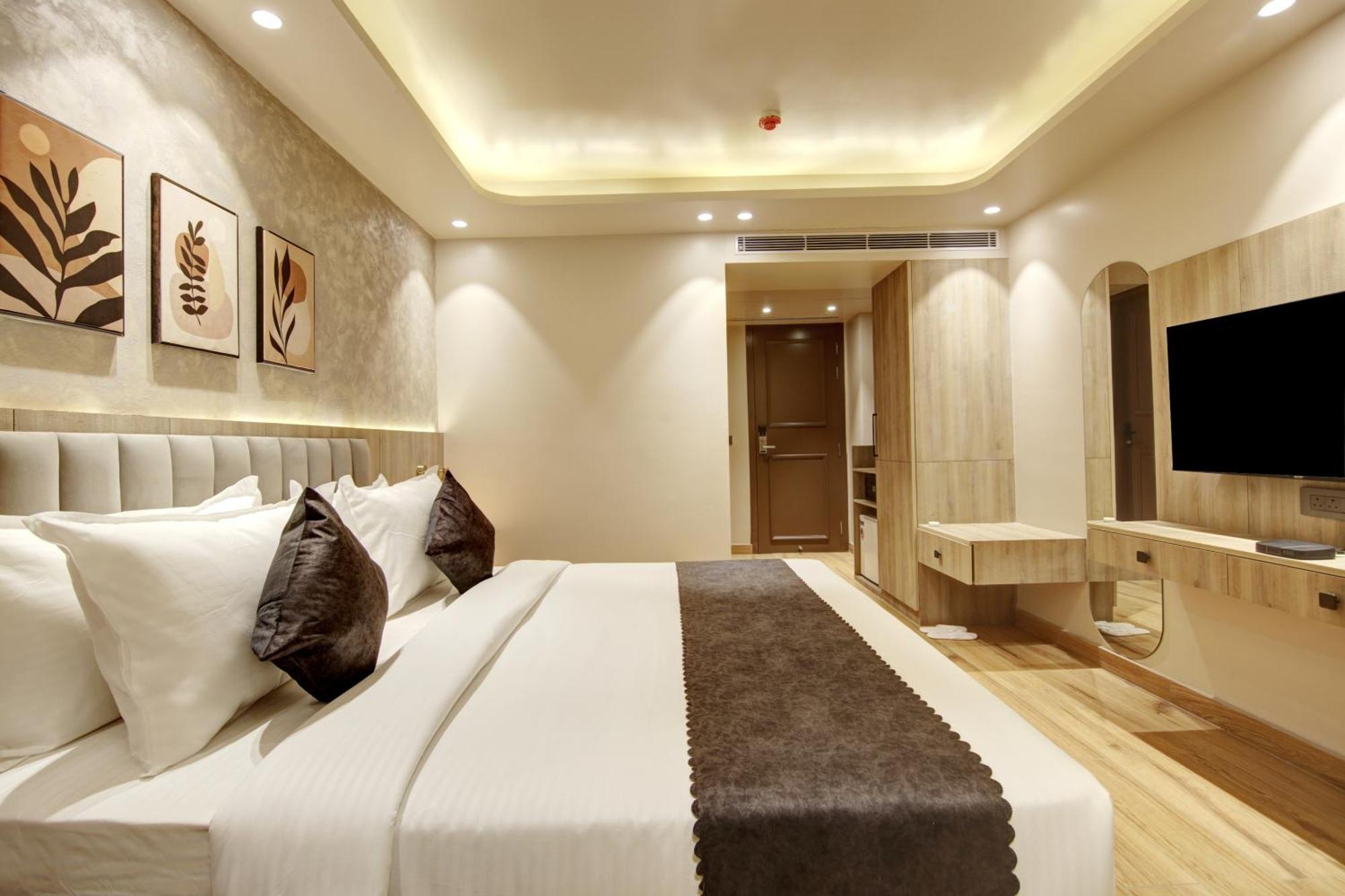 Saltstayz Premier - Near Golf Course Road & Sector 57 Gurgaon Extérieur photo