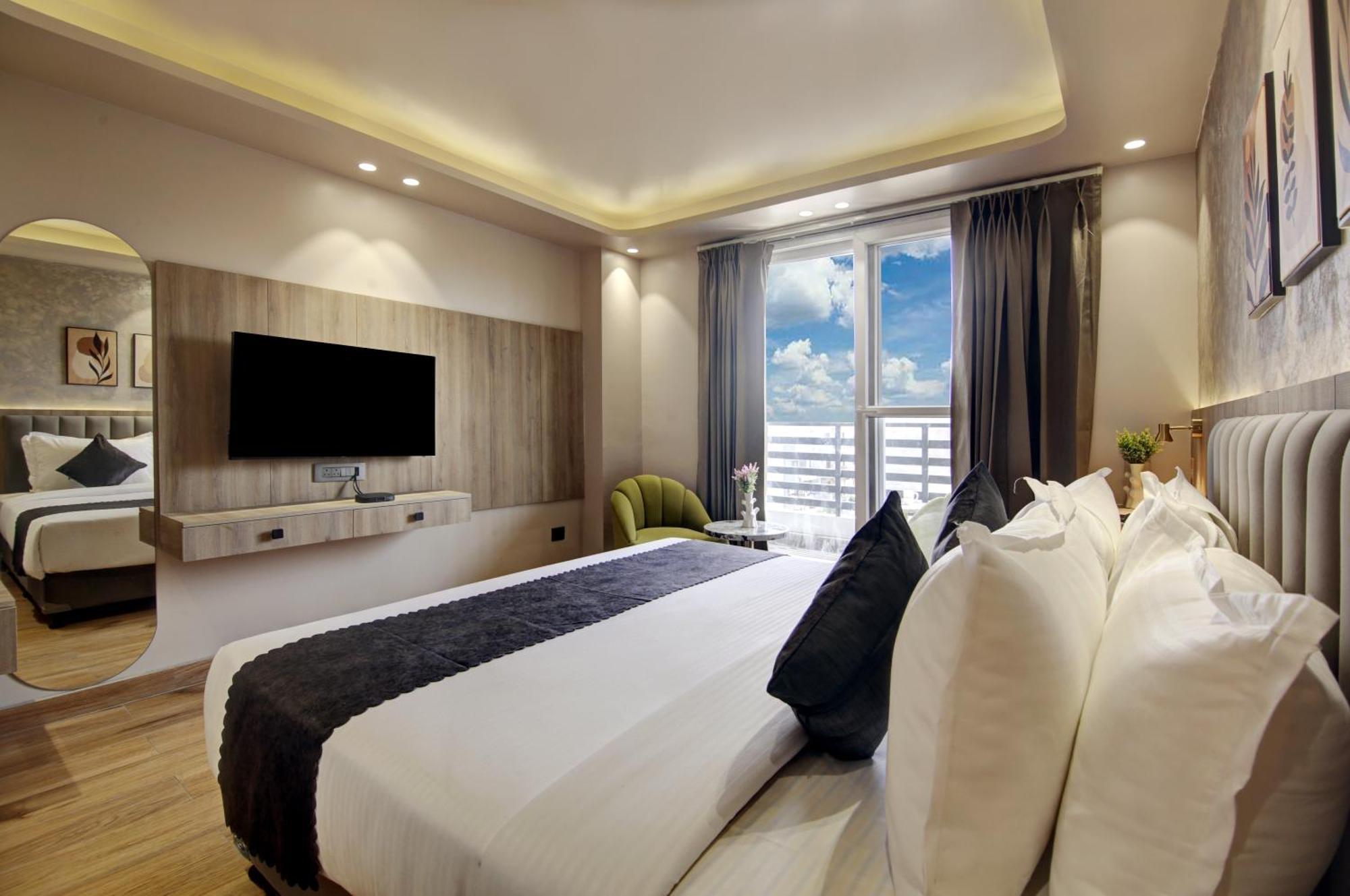 Saltstayz Premier - Near Golf Course Road & Sector 57 Gurgaon Extérieur photo