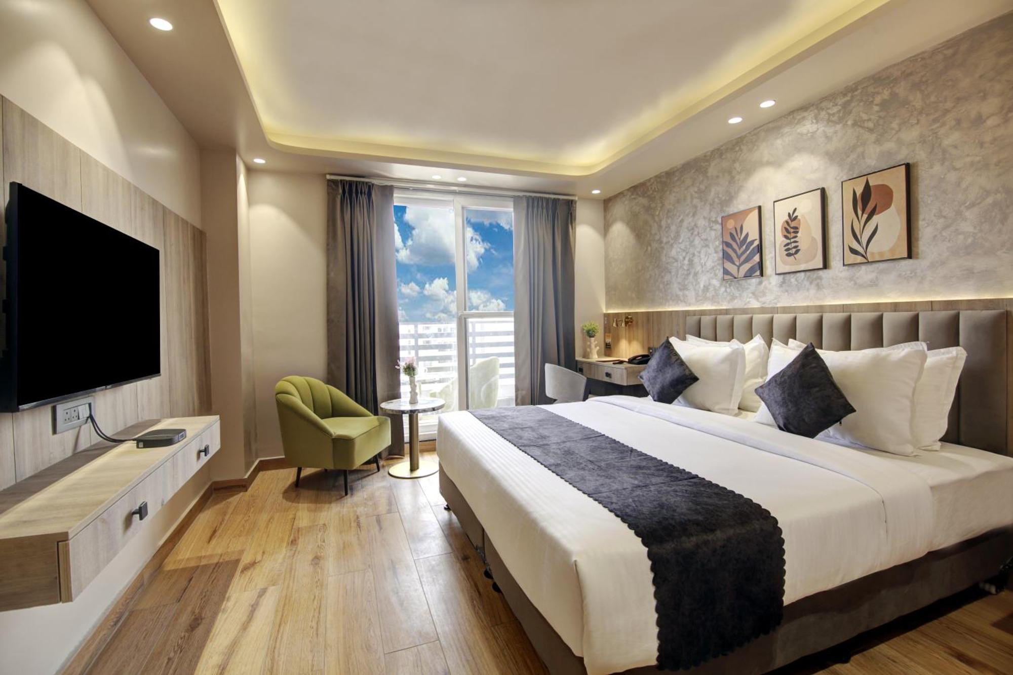 Saltstayz Premier - Near Golf Course Road & Sector 57 Gurgaon Extérieur photo