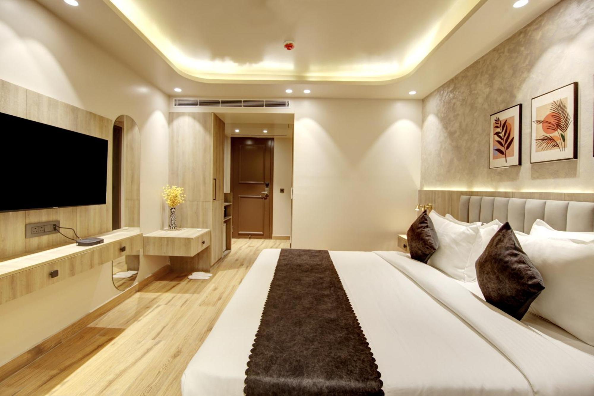 Saltstayz Premier - Near Golf Course Road & Sector 57 Gurgaon Extérieur photo