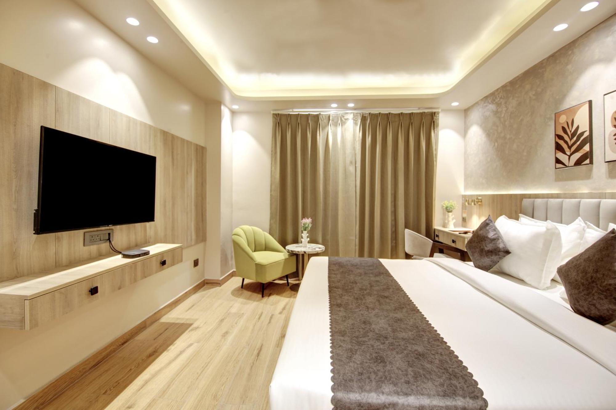 Saltstayz Premier - Near Golf Course Road & Sector 57 Gurgaon Extérieur photo