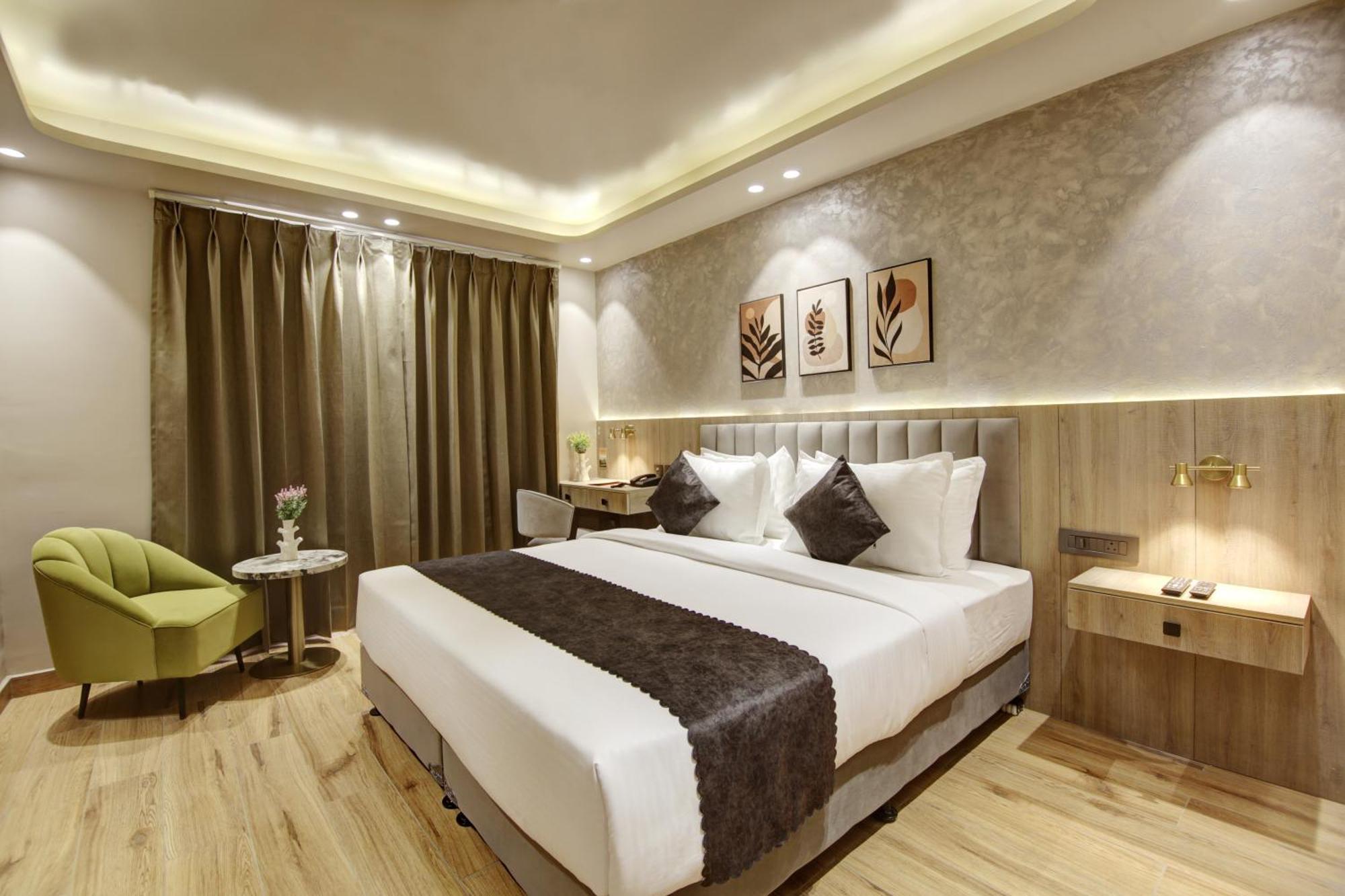 Saltstayz Premier - Near Golf Course Road & Sector 57 Gurgaon Extérieur photo