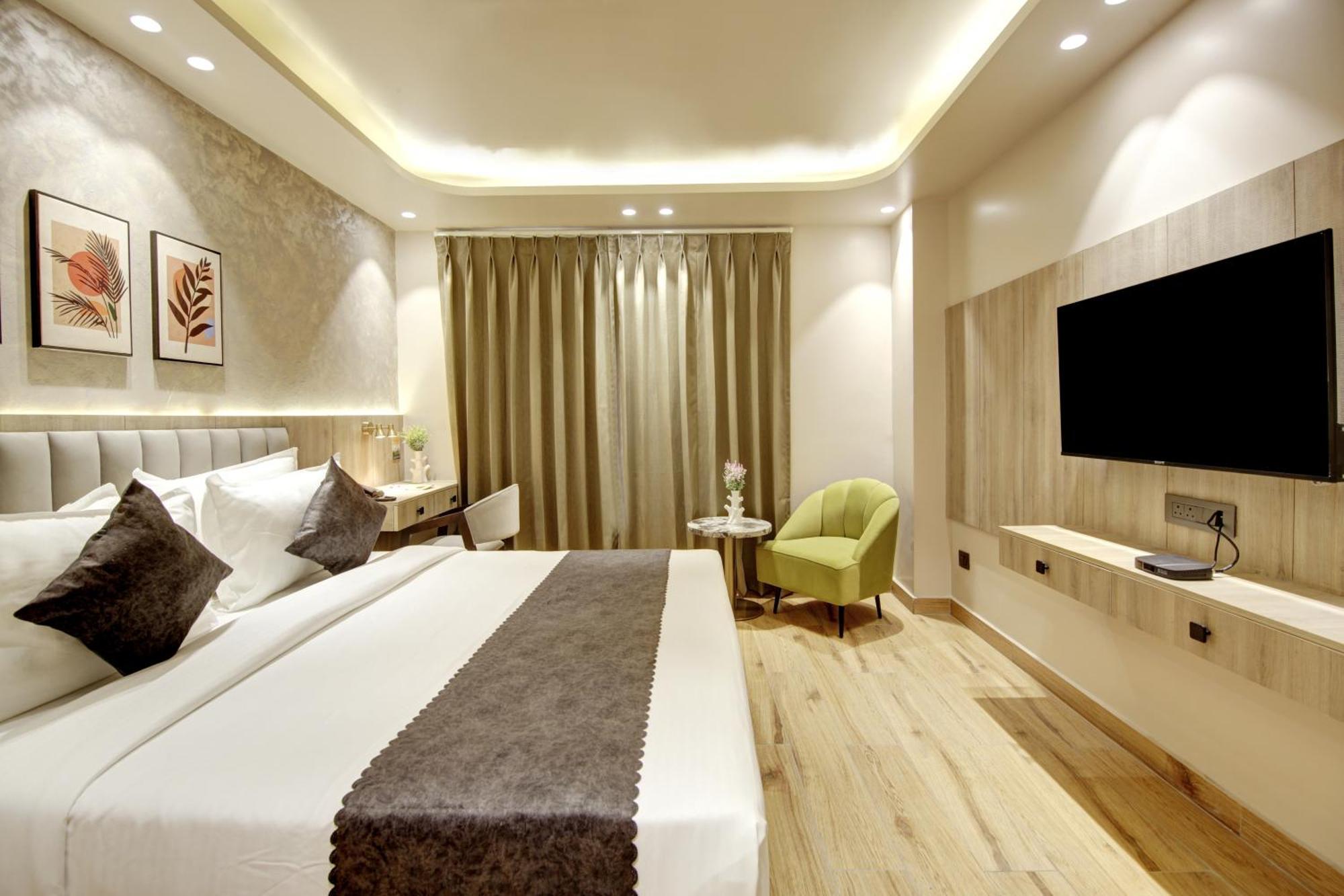 Saltstayz Premier - Near Golf Course Road & Sector 57 Gurgaon Extérieur photo